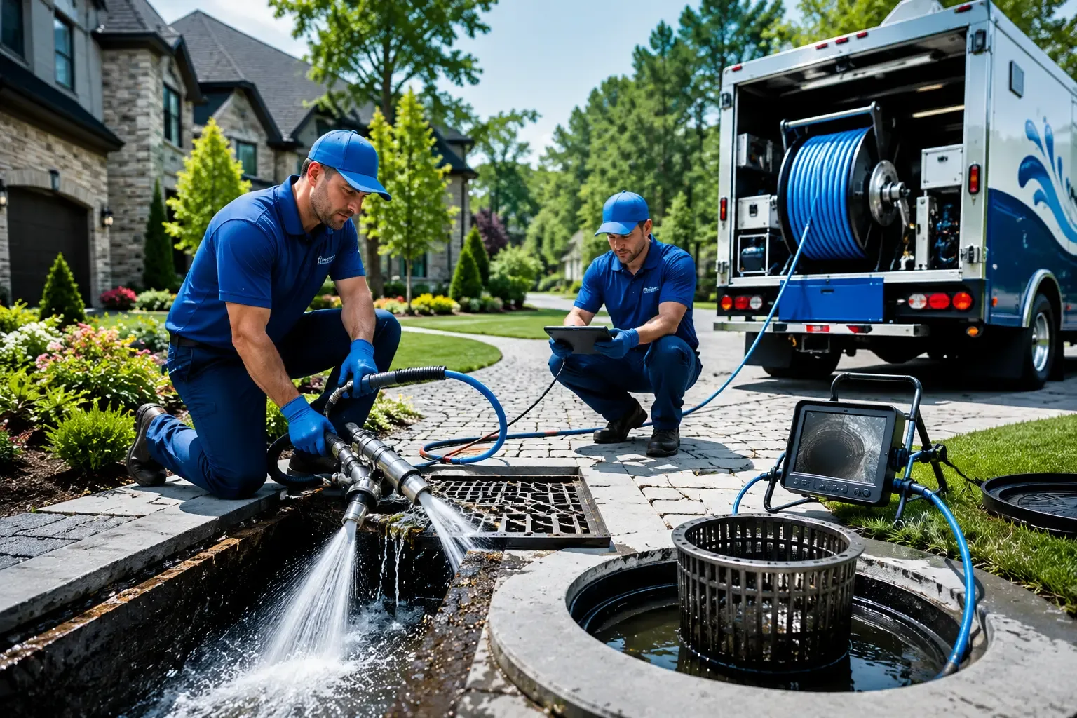 Local outdoor drain cleaning professionals in New Salem, ND